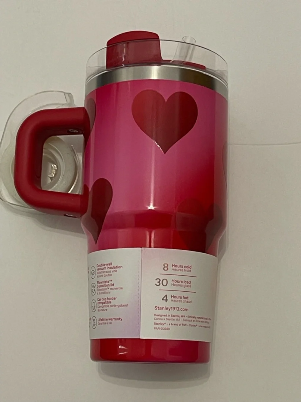 Stanley | Target Valentine’s Day 2026 Limited Edition 20 oz Quencher H2.0 - Picture 5 of 8